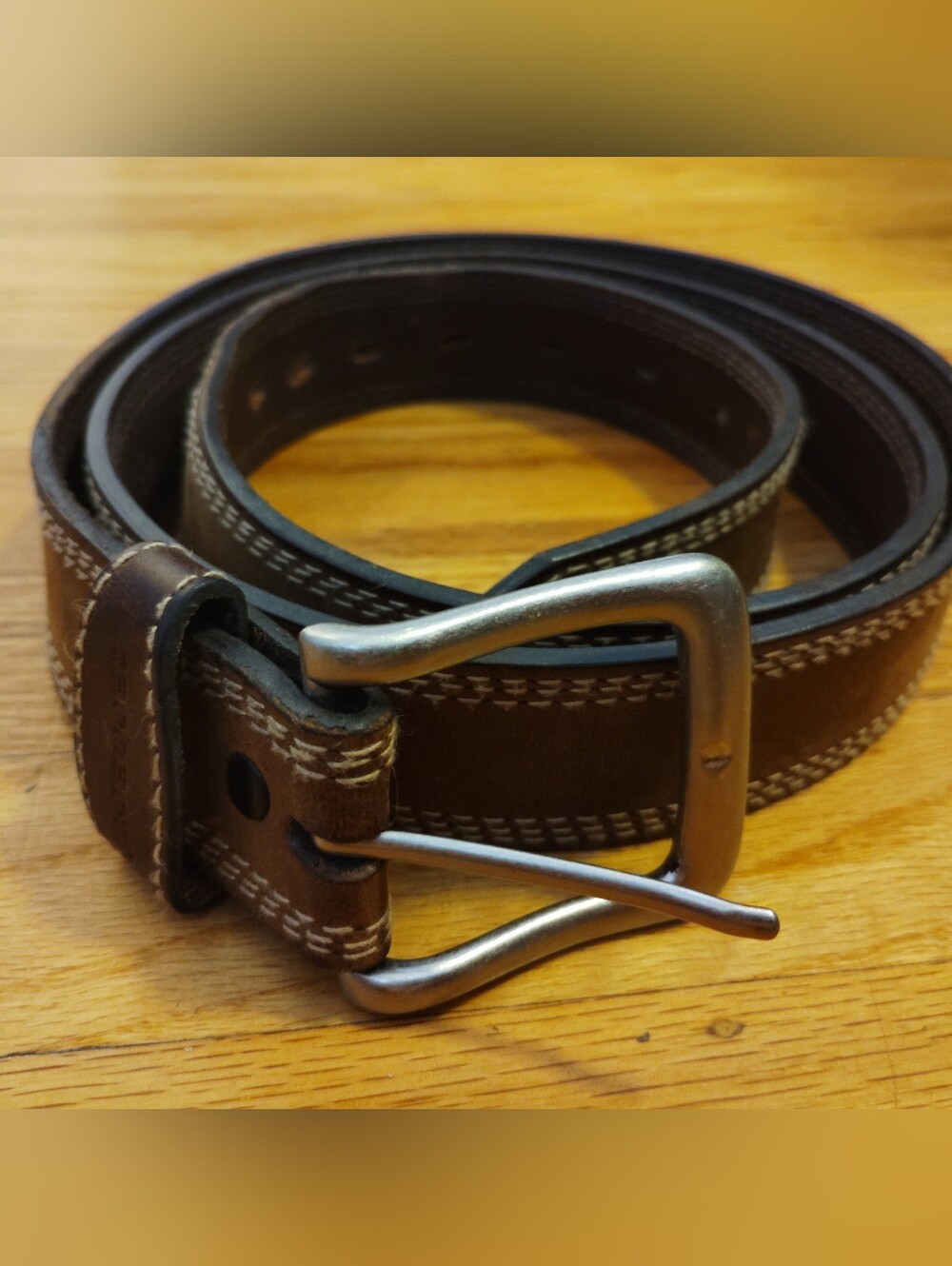 Carhartt Mens Genuine Leather Belt 48